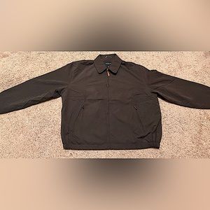 VTG 1990's London Fog Men's Dark Brown Suede Zip Up Jacket (XL)